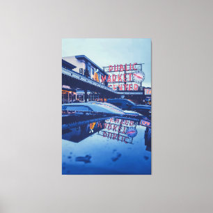 Pike Market Seattle Canvas Print