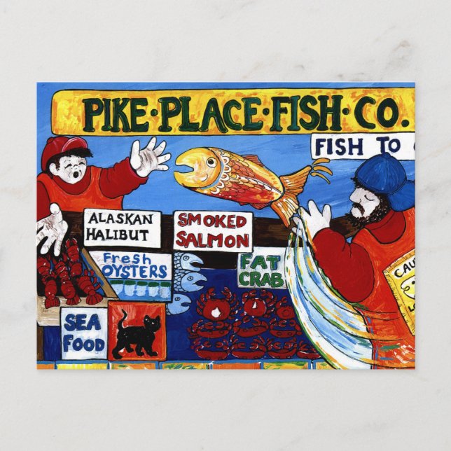 Pike Place Fish Co. Postcard (Front)