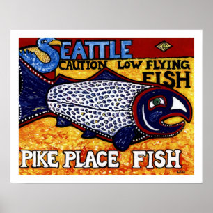 Pike Place Fish Poster