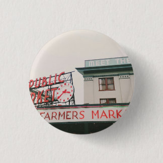 Pike Place Market   Compact Mirror 3 Cm Round Badge