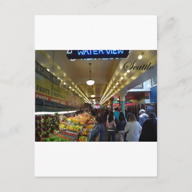 Pike Place Market Postcard (Front)