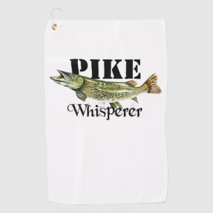 Pike Whisperer Light Golf Towel