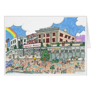 Pike's Market Place, Seattle, Washington in the