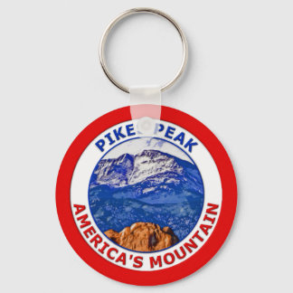 Pikes Peak America's Mountain Key Ring