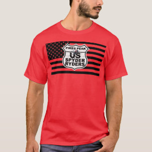 Pikes Peak Chapter - Black Flag & Logo T-Shirt