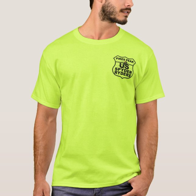 Pikes Peak Chapter - Logo Pocket Trans T-Shirt (Front)