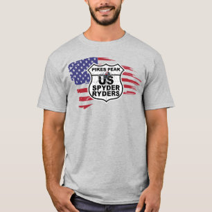 Pikes Peak Chapter - Tattered Flag T-Shirt