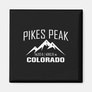 Pikes Peak Colorado Climbing Summit Club Outdoor G Magnet
