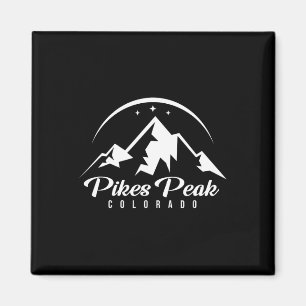 Pikes Peak Colorado Ski Resort Skiing Snowboarding Magnet