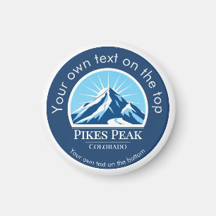 Pikes Peak Mountain Colorado souvenir  Magnet