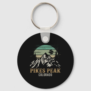 Pikes Peak National Park Merchandise Hiking Pikes Key Ring