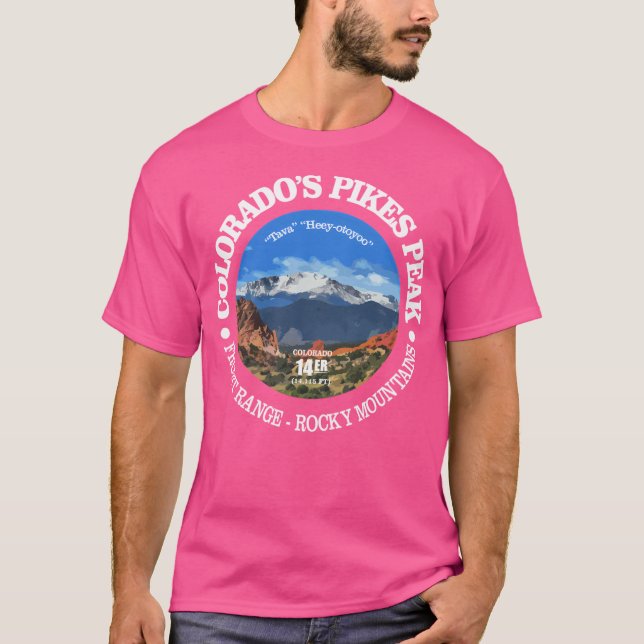 Pikes Peak (P) T-Shirt (Front)