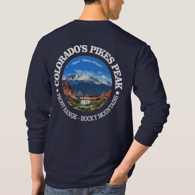 Pikes Peak T-Shirt (Back)