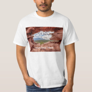 Pikes Peak Through A Rock Hole T-Shirt