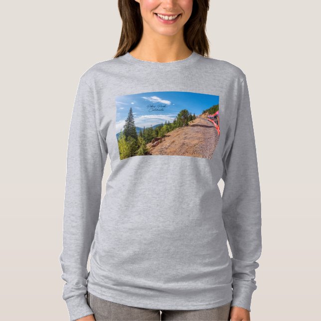 Pikes Peak Train Ride Long Sleeve T-shirt (Front)