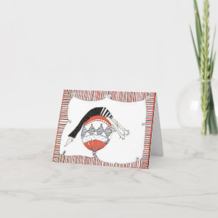 Pilates Balanced Holiday Card