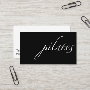 Pilates Business Card