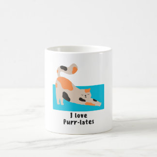 Pilates Cat Mug