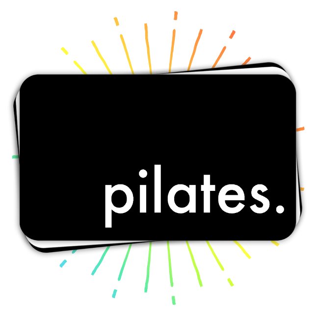 pilates. (colour customisable) business card (Creator Uploaded)