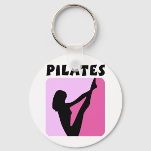 Pilates figure design! key ring