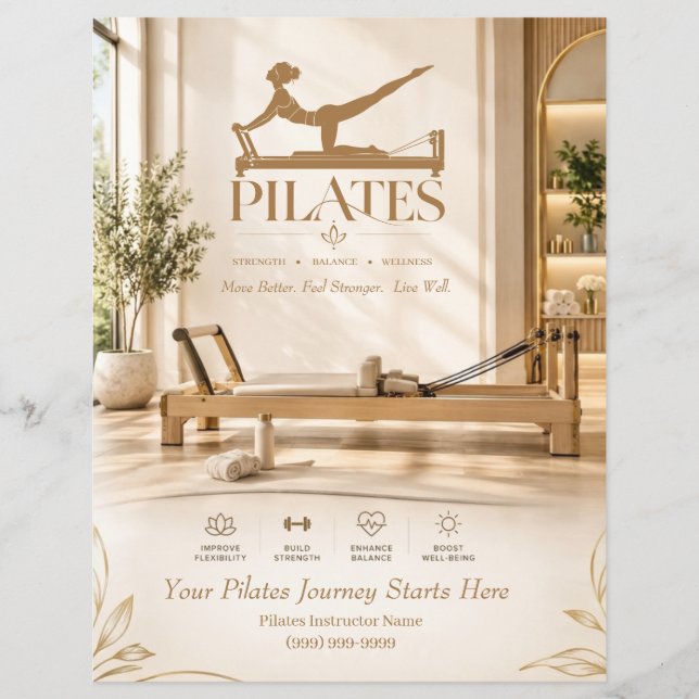 Pilates Flyer (Front)