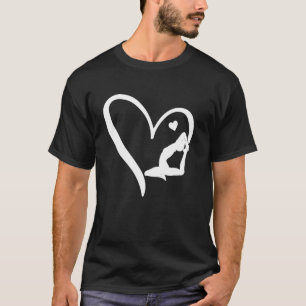 Pilates Heart Pilates Pose Pilates Heart T-Shirt