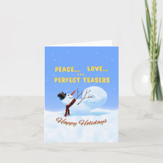 Pilates Holiday - Peace, Love and Perfect Teasers Card