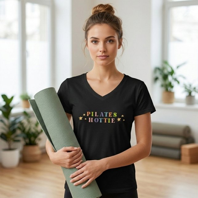 Pilates Hottie Workout T-Shirt (Pilates Tshirt)