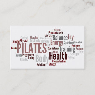 PILATES Instructor Business Card