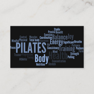 PILATES Instructor Business Card