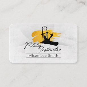 Pilates Instructor Business Card