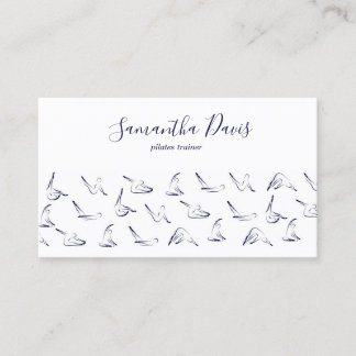 Pilates Instructor Pilates trainer Business Card