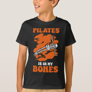 Pilates Is In My Bones Meditation Halloween _1  T-Shirt