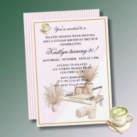 *Pilates & Matcha (any age) 30th Birthday Event