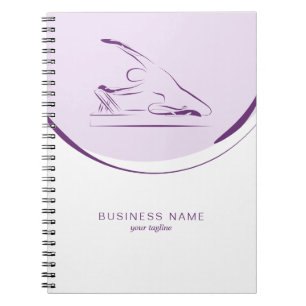 Pilates mermaid pose on the reformer   Color Notebook