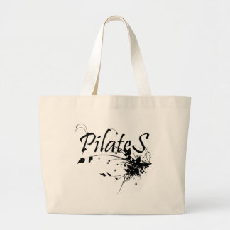 Pilates Method fan! Pilates Art Large Tote Bag
