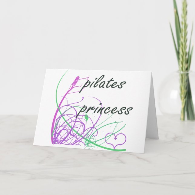 Pilates Method fan! Pilates gifts Card (Front)