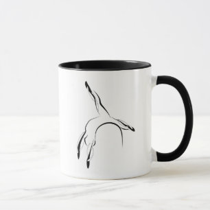 Pilates pose mug