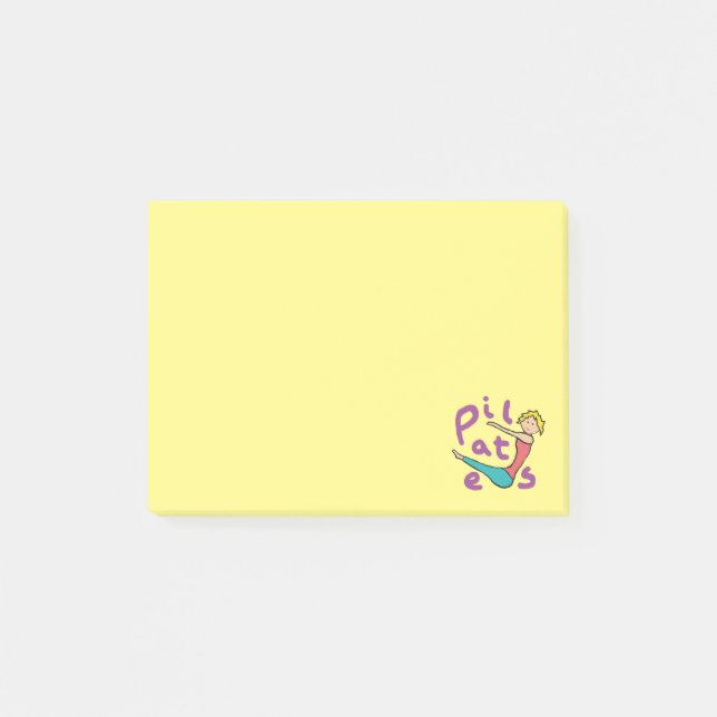 Pilates Post-it Notes (Front)