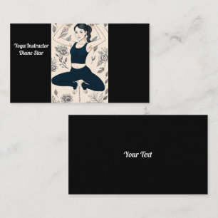 Pilates Training Business Card