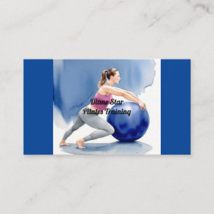 Pilates Training Business Card