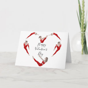 Pilates Valentine's Day Card