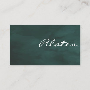 Pilates Yoga Instructor Teacher Business Card