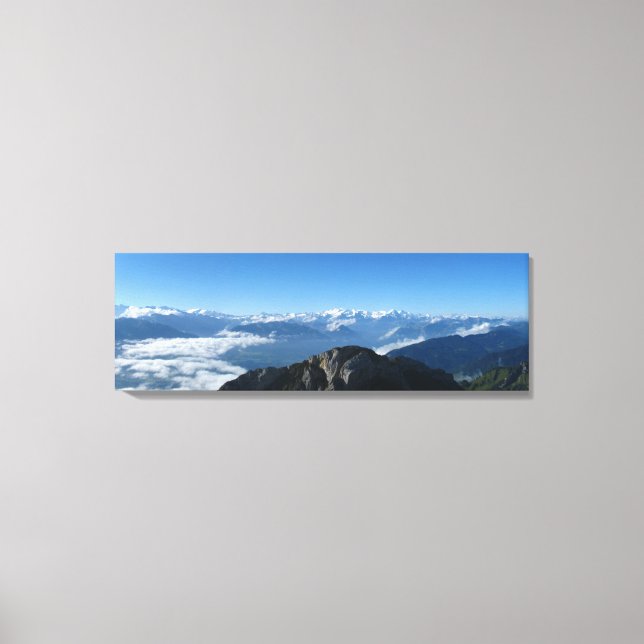 Pilatus Panorama Canvas Print (Front)