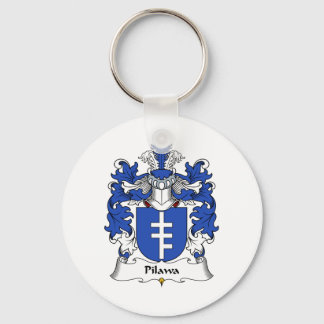 Pilawa Family Crest Key Ring