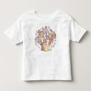 Pile of Bunnies! Cute Kid's Easter Toddler T-Shirt