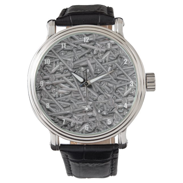 Pile of Drywall Screws Watch (Front)