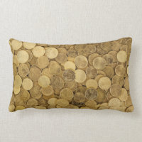 Pile Of Gold Round Coins