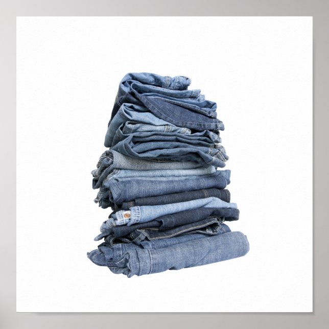 pile of jeans poster (Front)