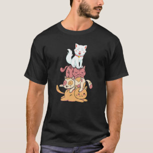Pile Of Kitty Cats Cute Cat Persian Cat Kitten T-Shirt
